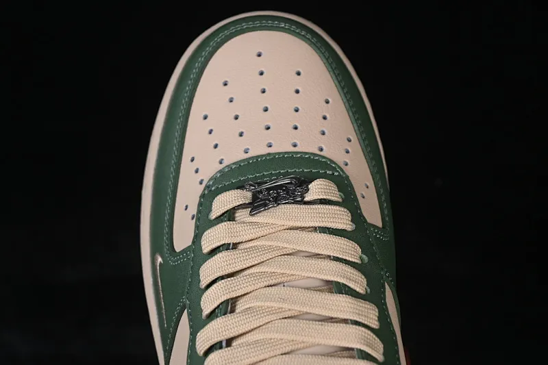 All categories Nk Air Force 1 Air Force series Nk Air Force 1 Low Air Force low top Nike Air Force 1'07 Low Year of the Horse limited edition Emerald green apricot red Air Force 1 low top casual sneakers NH0601-518